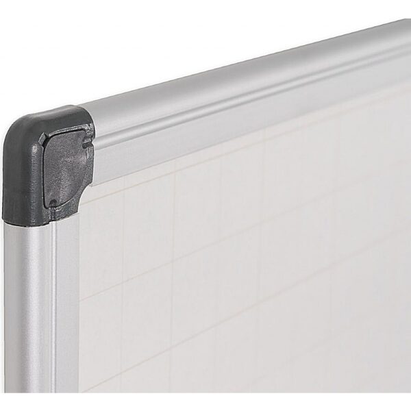 Bi Office Gridded Non-Magnetic Drywipe Whiteboards