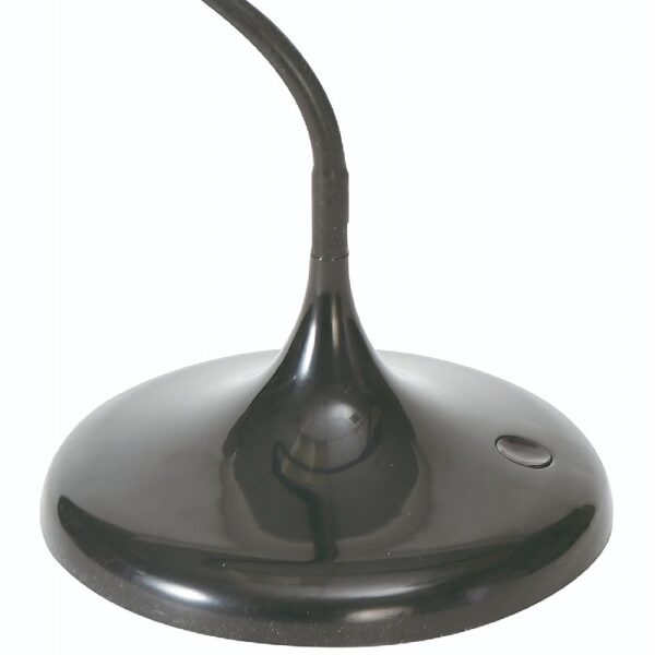 Arum Black LED Desk Lamp