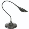Arum Black LED Desk Lamp