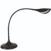Arum Black LED Desk Lamp