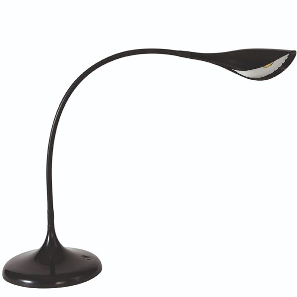 Arum Black LED Desk Lamp