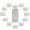 Remote Control Tea Lights (Set of 12)
