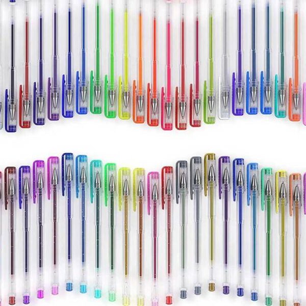 Coloured Gel Pens (Pack of 100)
