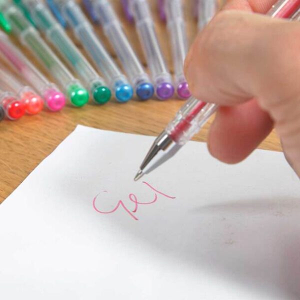 Coloured Gel Pens (Pack of 100)