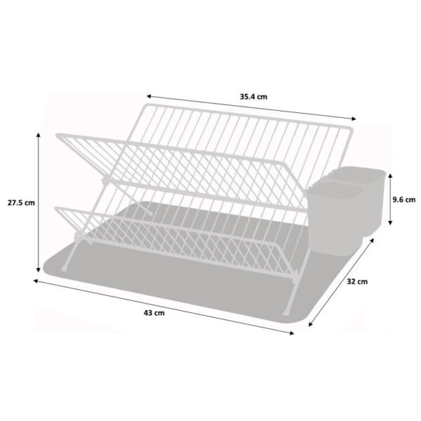 Flat Pack Dish Drainer