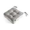 Velvet Mix Pack of 2 Seat Cushions - Natural