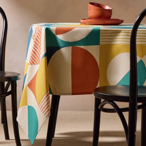 Wipe Clean Table Cloth - Multicoloured