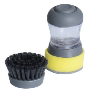 Grey Dish Brush & Sponge Set