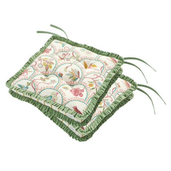 Habitat x Sanderson & National Trust Pack of 2 Seat Cushion