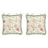 Habitat x Sanderson & National Trust Pack of 2 Seat Cushion