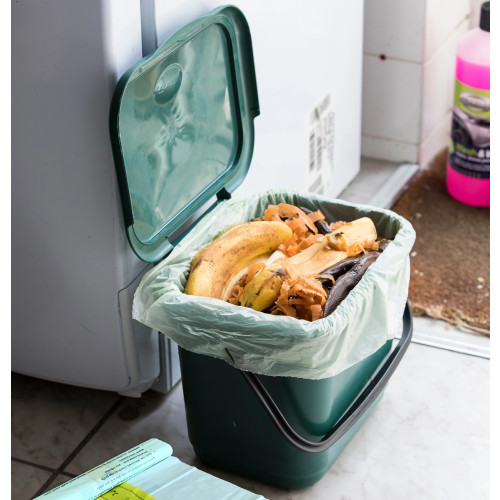 Cromwell Compostable Food Waste Liner - Green - 7L - Case of 2080