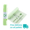 Cromwell Compostable Food Waste Liner - Green - 7L - Case of 2080