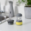 Grey Dish Brush & Sponge Set