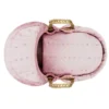 Kiddies Kingdom Dolls Broderie Anglais Moses Basket-Pink