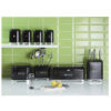 KitchenCraft Lovello Utensil Holder - Black