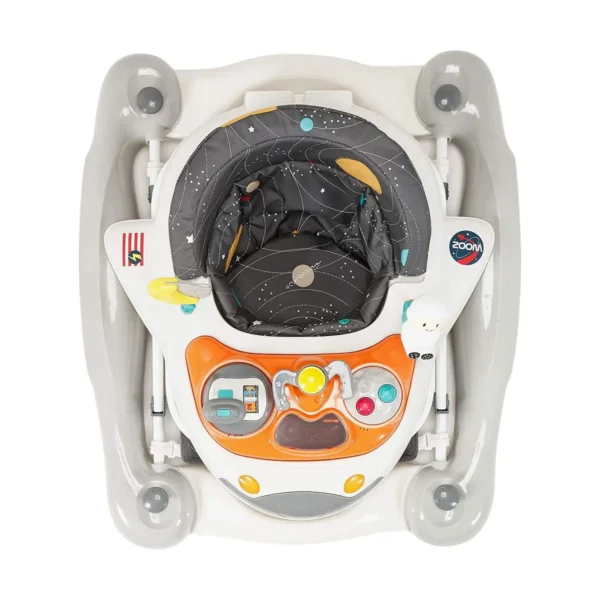 My Child 2in1 Walker Rocker-Space Shuttle- Cosmic Grey