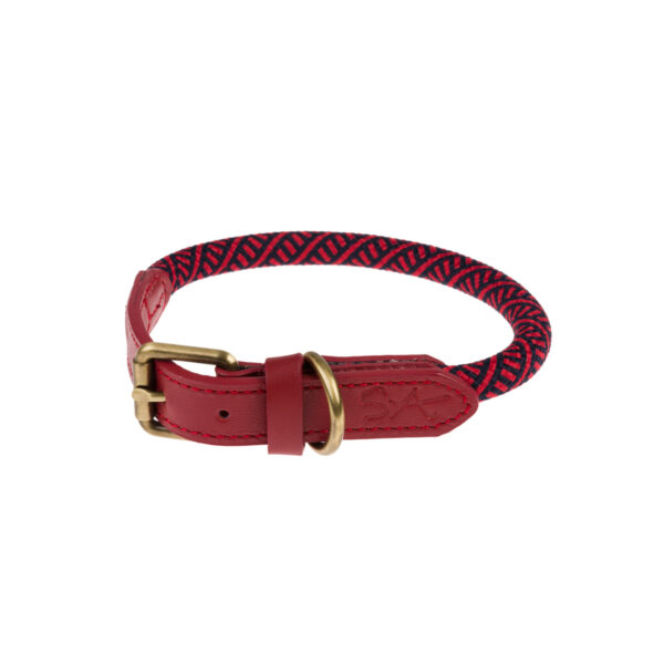 Teal Rope Collar